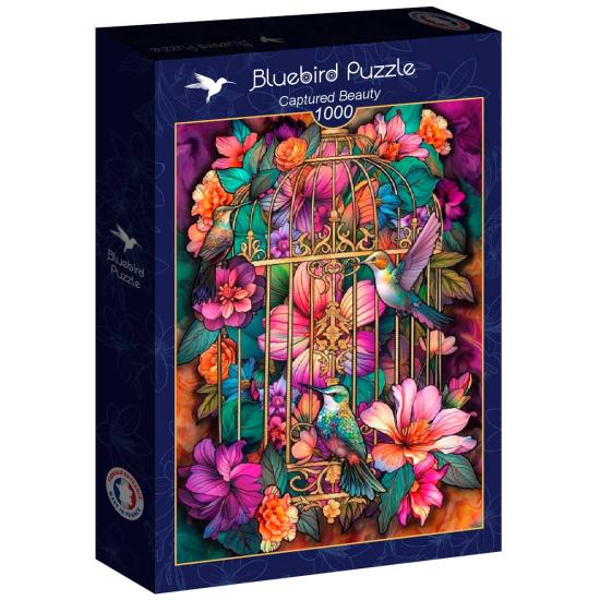 Puzzle Bluebird Beauté Capturée 1000 pièces