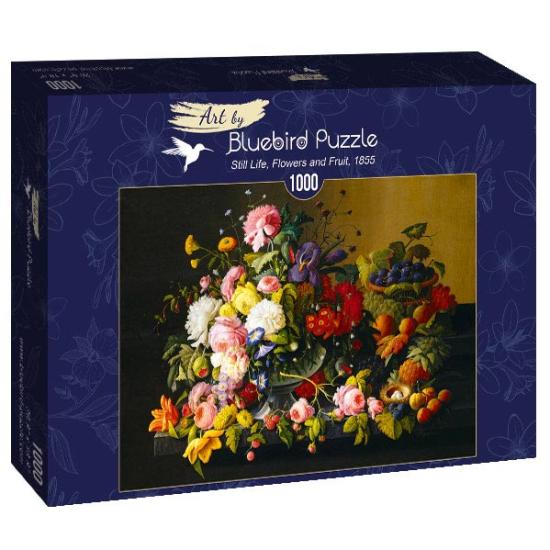 Puzzle Bluebird Nature Morte, Fleurs et Fruits 1000 Pièces