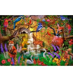 Puzzle Bluebird Forêt D'Or 1000 pièces