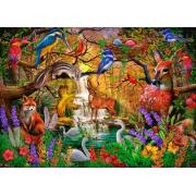 Puzzle Bluebird Forêt Dorée 500 pièces