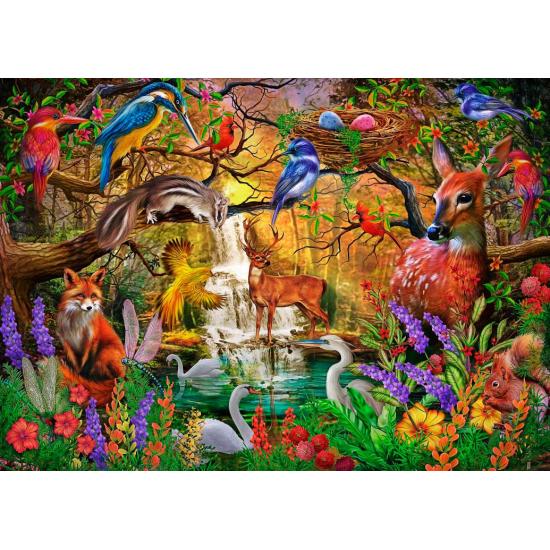 Puzzle Bluebird Forêt Dorée 500 pièces
