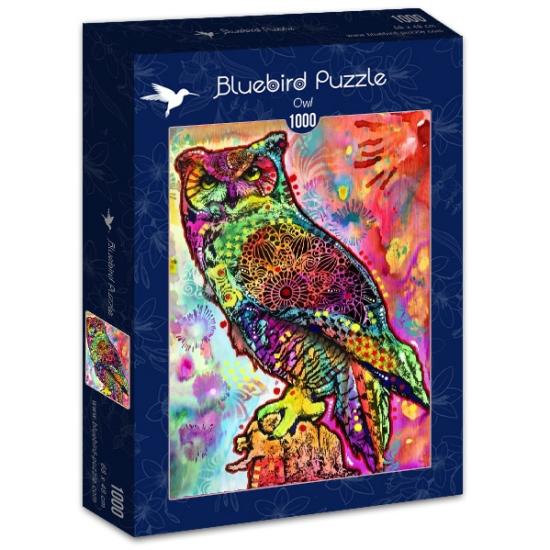 Puzzle Bluebird Hibou 1000 pièces