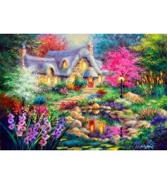 Bluebird Pond Cabin Puzzle 1500 pièces