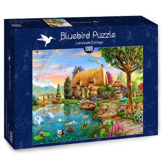 Bluebird Cabin by the Lake Puzzle 1000 pièces