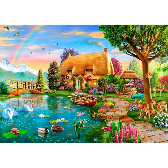 Bluebird Cabin by the Lake Puzzle 6000 pièces