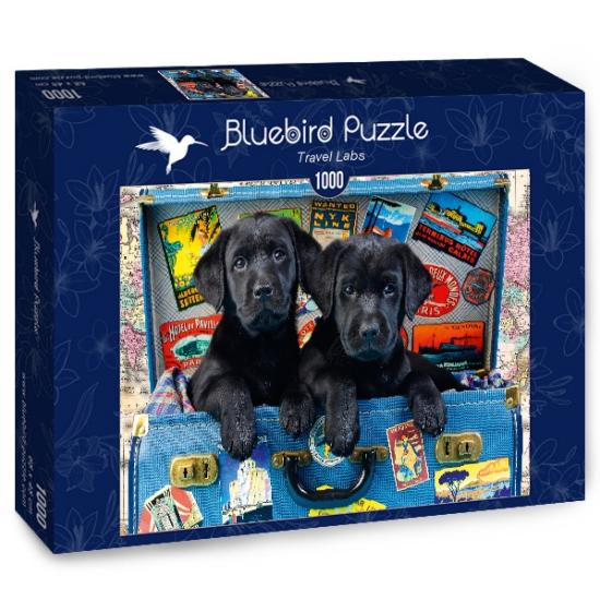 Puzzle Bluebird Black Cubs Voyageurs 1000 pièces