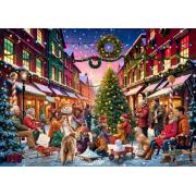 Puzzle Bluebird Rue De Noël 2000 pièces