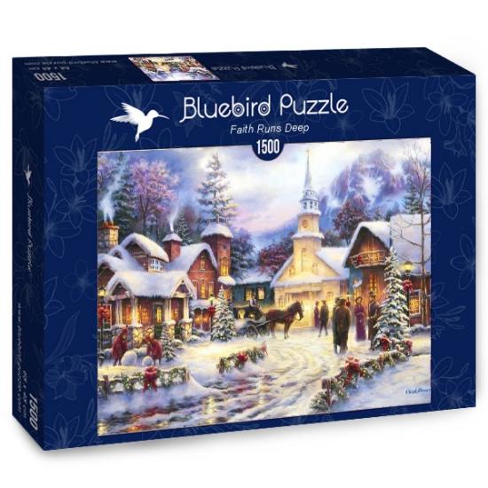 Bluebird Path of Deep Faith Puzzle 1500 pièces Bluebird Path of Deep Faith Puzzle 1500 pièces