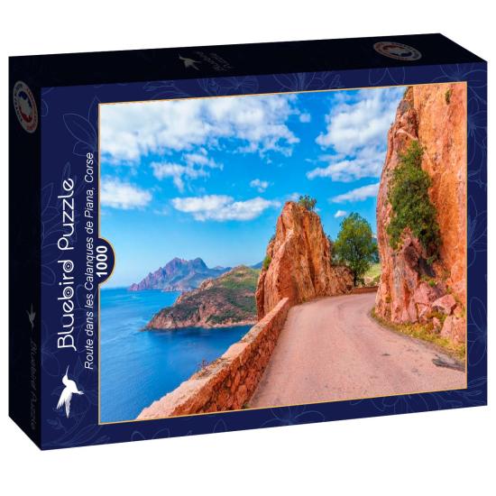 Puzzle Bluebird Road dans les Calanques de Piana, Corse de 100