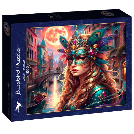 Puzzle Bluebird Carnaval De Venise 1000 pièces