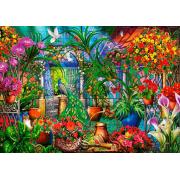 Bluebird Tropical Green House Puzzle 1000 pièces