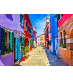 Puzzle Bluebird Maisons colorées, Burano 500 pièces