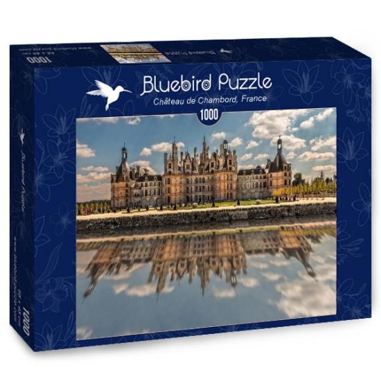 Bluebird Château de Chambord, France Puzzle 1000 pièces