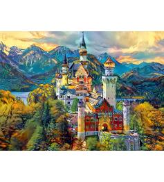 Bluebird Château de Neuchswanstein Puzzle 1000 pièces