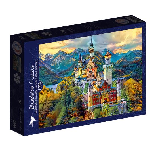 Bluebird Château de Neuchswanstein Puzzle 1000 pièces