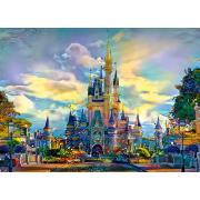 Disney World Château d'Orlando Bluebird Puzzle 1000 pièces