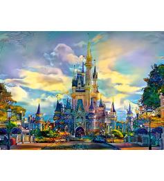 Disney World Château d'Orlando Bluebird Puzzle 1000 pièces