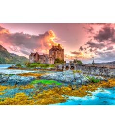 Bluebird Château d'Eilean Donan, Écosse Puzzle 3000 pièces