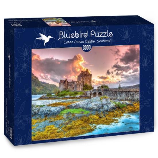 Bluebird Château d'Eilean Donan, Écosse Puzzle 3000 pièces