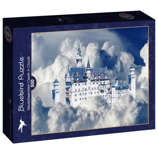 Puzzle Bluebird Château Neuschwanstein entre les Nuages 500 pièc