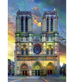 Puzzle Bluebird de la cathédrale Notre-Dame 500 pièces