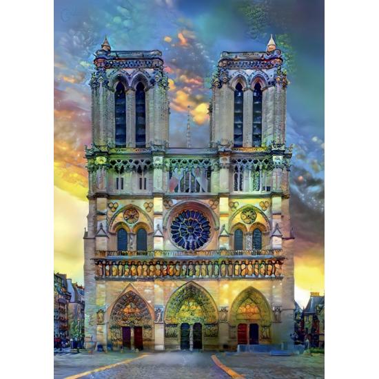 Puzzle Bluebird de la cathédrale Notre-Dame 500 pièces