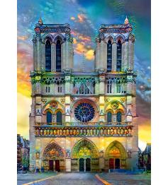 Puzzle Bluebird Cathédrale Notre-Dame de Paris 1000 pièces
