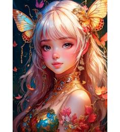 Puzzle Bluebird Fille Papillon XXL 300 pièces