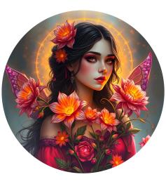 Puzzle Bluebird Rond Beauté Mystérieuse 501 pièces