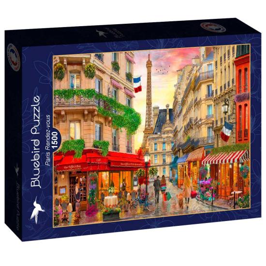 Puzzle Bluebird Rendez-vous Parisiens 1500 pièces