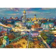 Bluebird Ville de Kiev, Ukraine Puzzle 1000 pièces