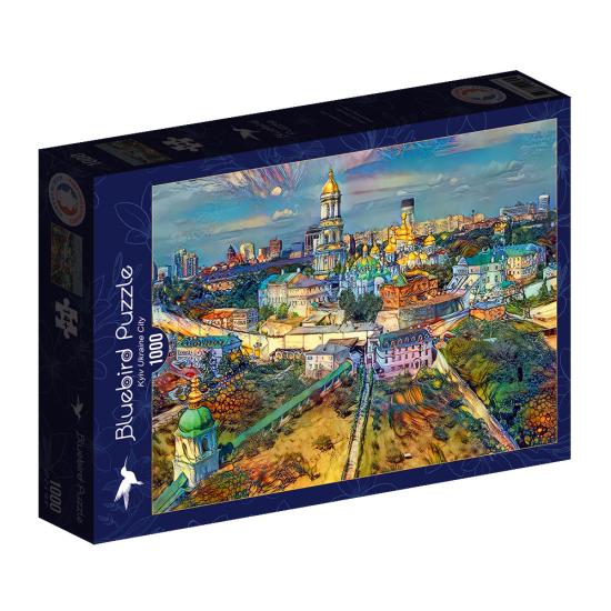 Bluebird Ville de Kiev, Ukraine Puzzle 1000 pièces