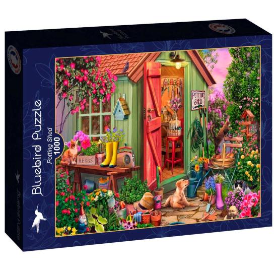 Puzzle Bluebird Abri De Jardin 1000 pièces