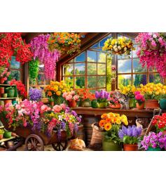 Puzzle Bluebird Remise en Pot 500 pièces