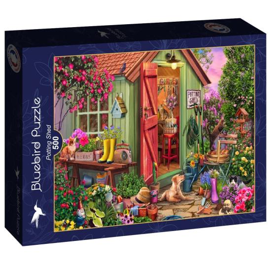 Puzzle Bluebird Abri De Jardin 500 pièces