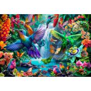 Puzzle Bluebird Colibris Tropicaux 1000 pièces