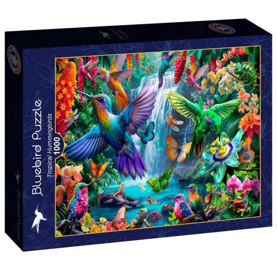 Puzzle Bluebird Colibris Tropicaux 1000 pièces