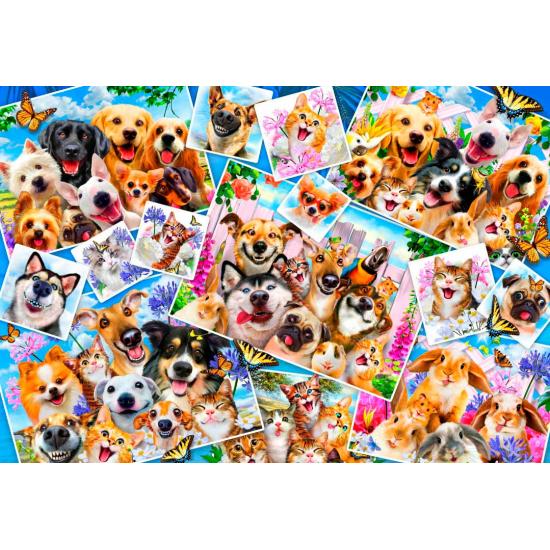 Bluebird Pet Selfie Collage Puzzle 260 pièces Bluebird Pet Selfie Collage Puzzle 260 pièces