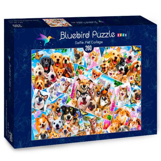 Bluebird Pet Selfie Collage Puzzle 260 pièces Bluebird Pet Selfie Collage Puzzle 260 pièces