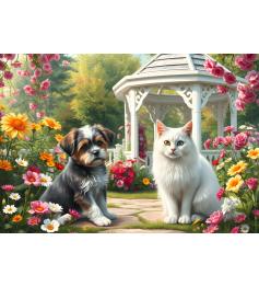 Puzzle Bluebird Compagnons Du Jardin 1000 pièces