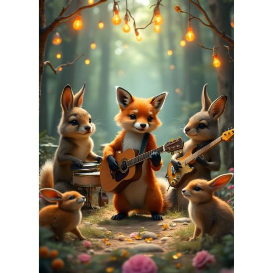 Puzzle Bluebird Concert Dans La Forêt XXL 300 pièces