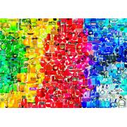 Puzzle Bluebird Choses colorées 1000 pièces
