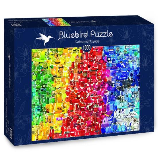 Puzzle Bluebird Choses colorées 1000 pièces
