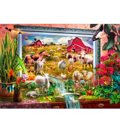 Puzzle Bluebird Magic Farm Image 1000 pièces