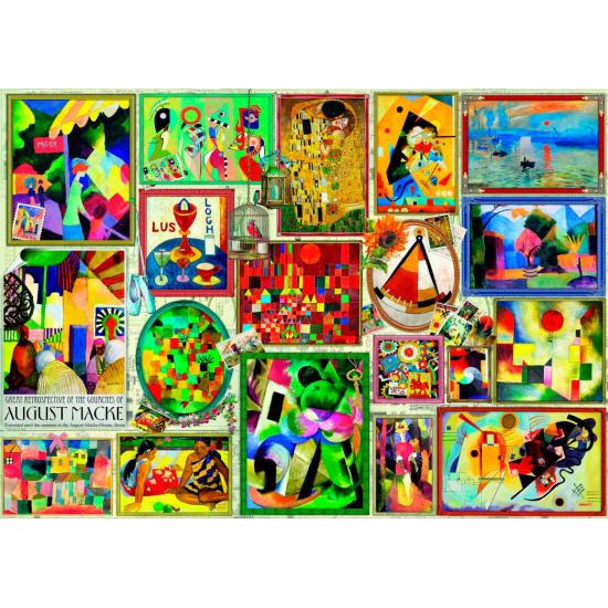 Puzzle Bluebird Peintures Célèbres 3000 Pièces Puzzle Bluebird Peintures Célèbres 3000 Pièces