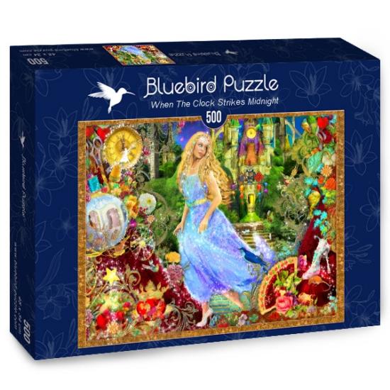 Bluebird Quand l'horloge sonne minuit Puzzle 500 pièces
