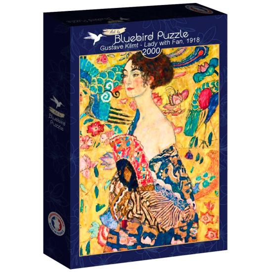 Bluebird Lady avec ventilateur Puzzle 2000 pièces