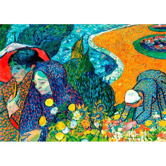 Puzzle Bluebird Dames d'Arles, Souvenir du jardin d'Etten 1000 p