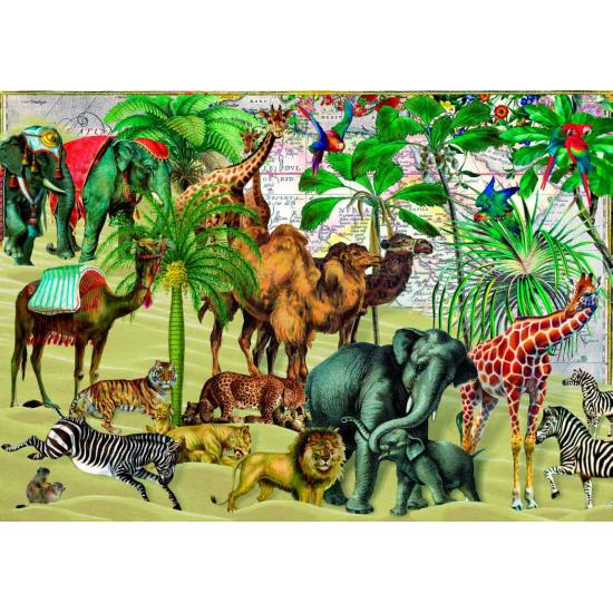 Puzzle Bluebird Desert 1000 pièces