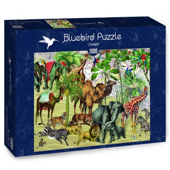 Puzzle Bluebird Desert 1000 pièces